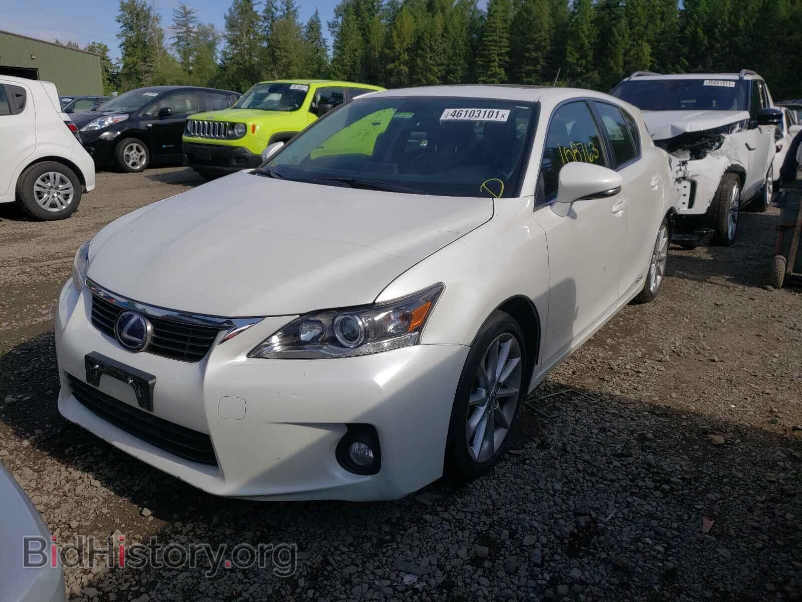 2013 LEXUS CT 200 - VIN: JTHKD5BH2D2130285 - Фото 2