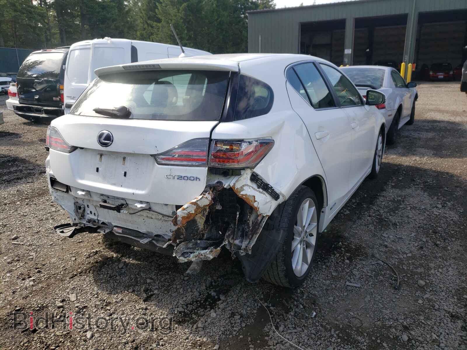 2013 LEXUS CT 200 - VIN: JTHKD5BH2D2130285 - Фото 4