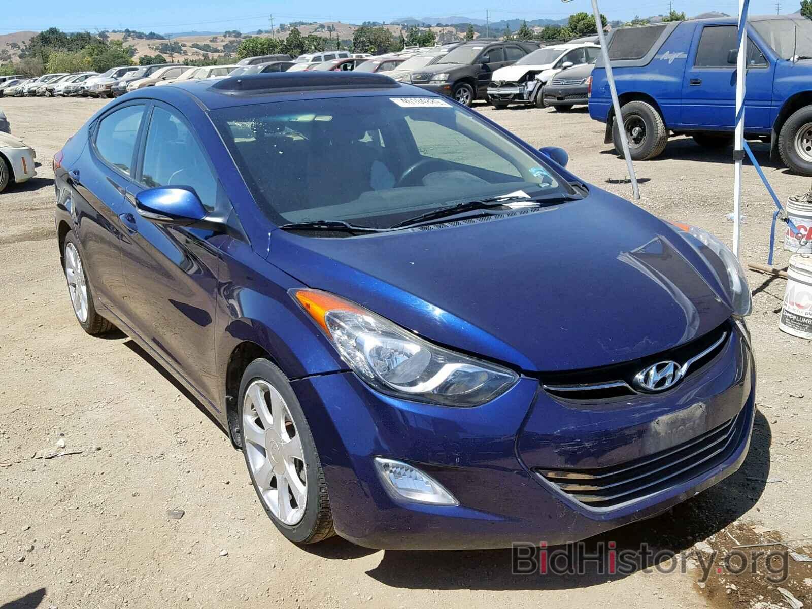 Photo 5NPDH4AE2DH279486 - HYUNDAI ELANTRA 2013