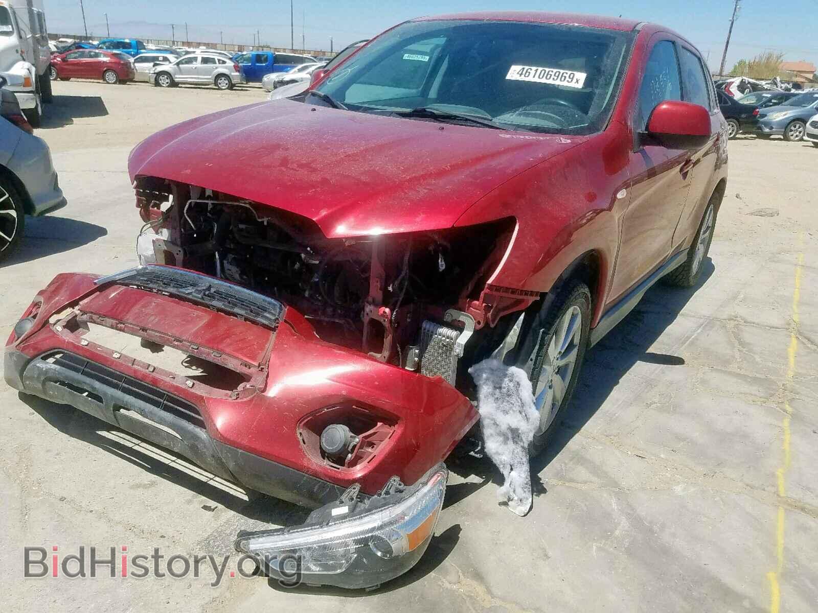 2015 MITSUBISHI OUTLANDER - VIN: 4A4AP3AU5FE002852 - Фото 2