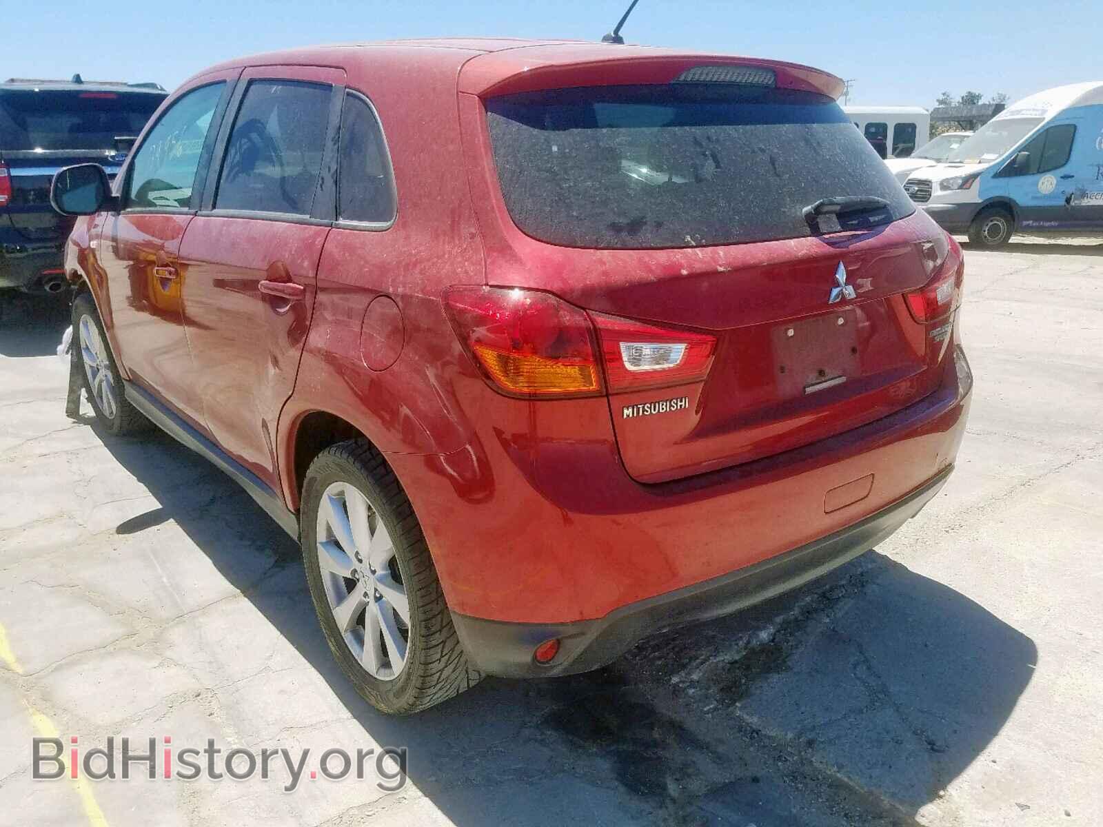 2015 MITSUBISHI OUTLANDER - VIN: 4A4AP3AU5FE002852 - Фото 3