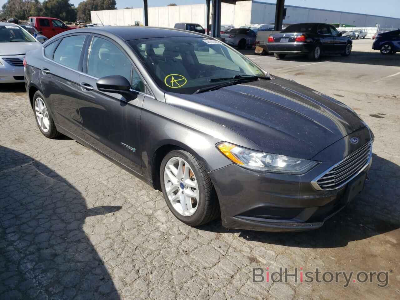 Photo 3FA6P0LU4HR142387 - FORD FUSION 2017