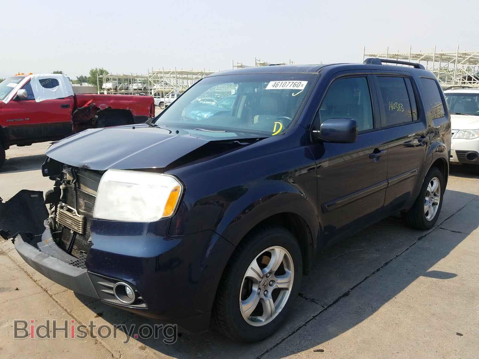 2012 HONDA PILOT - VIN: 5FNYF4H57CB073686 - Фото 2