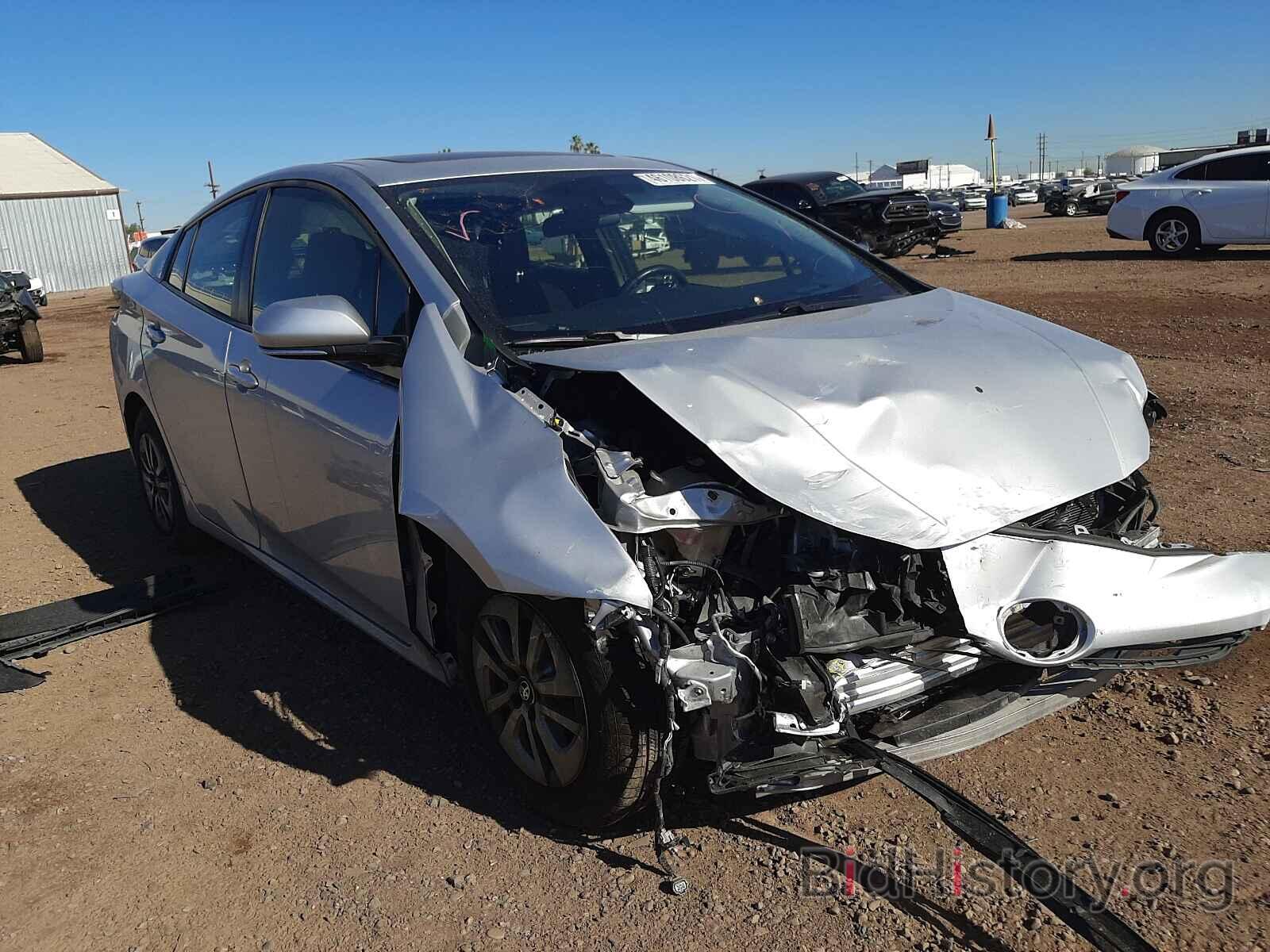 Photo JTDKARFU2G3006802 - TOYOTA PRIUS 2016