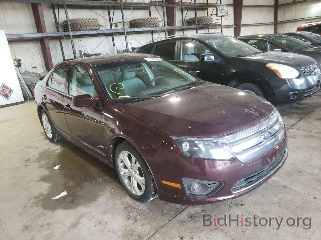 Photo 3FAHP0HA2CR229351 - FORD FUSION 2012