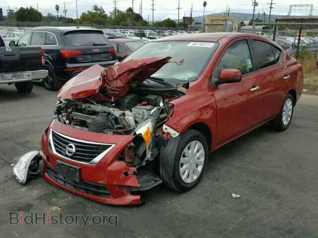 2012 NISSAN VERSA - VIN: 3N1CN7AP0CL877309 - Фото 2