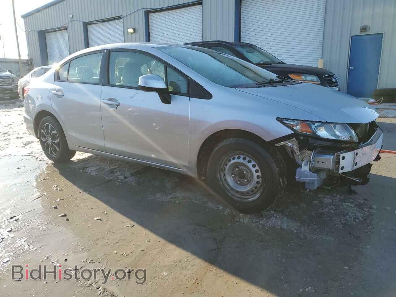 2013 HONDA CIVIC - VIN: 19XFB2F50DE050185 - Фото 4
