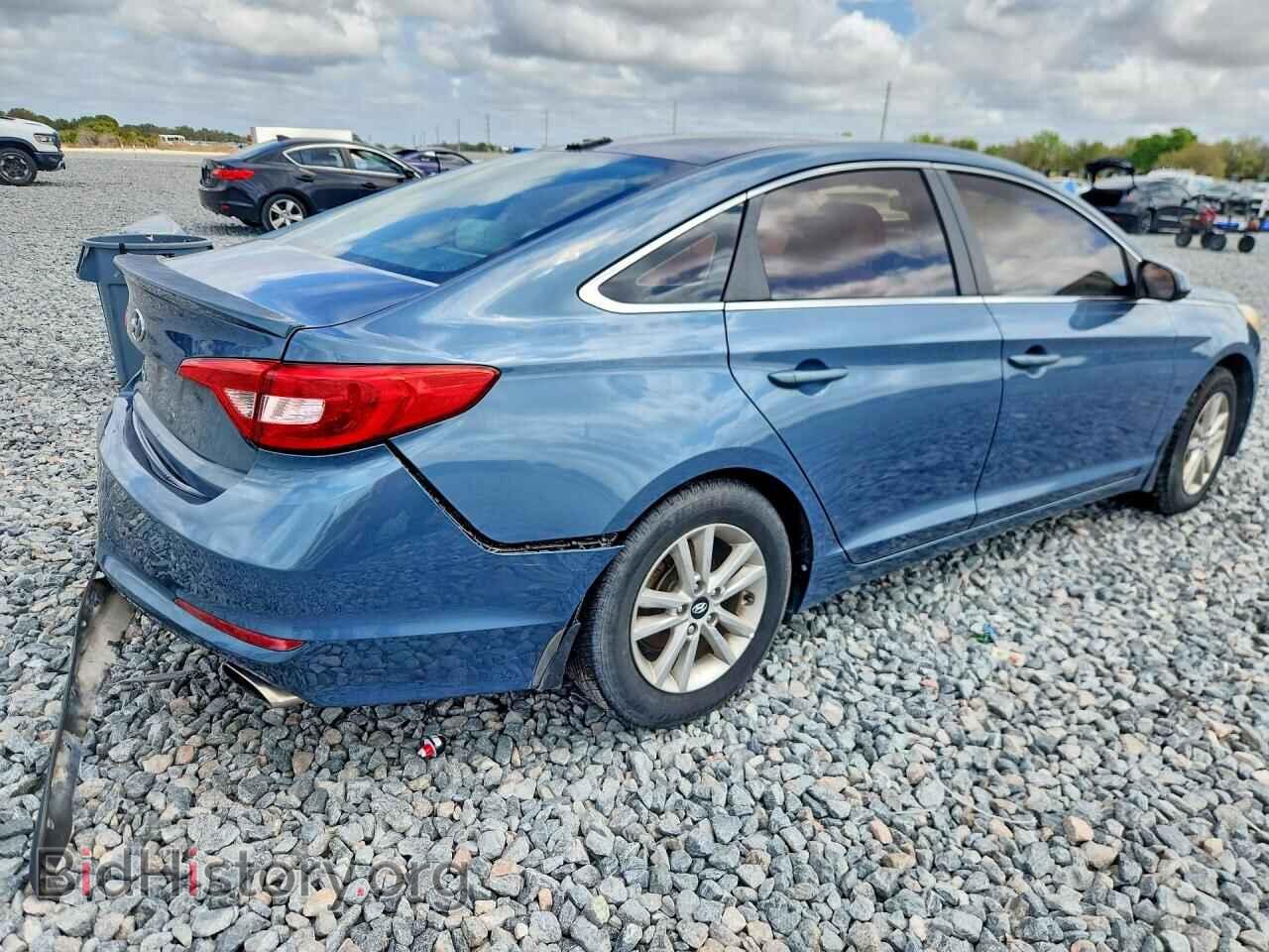 2015 HYUNDAI SONATA - VIN: 5NPE24AF6FH257802 - Фото 3
