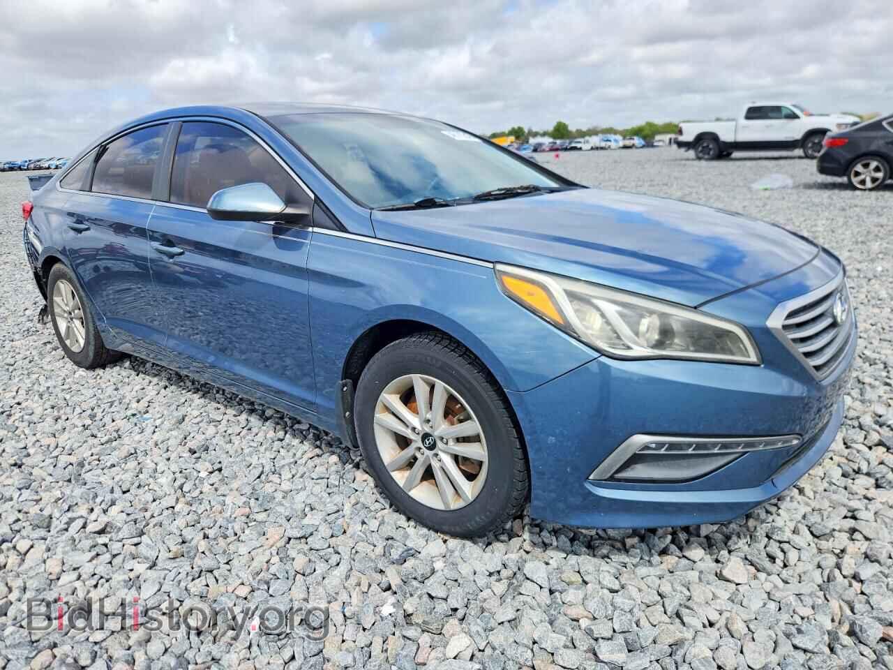 2015 HYUNDAI SONATA - VIN: 5NPE24AF6FH257802 - Фото 4