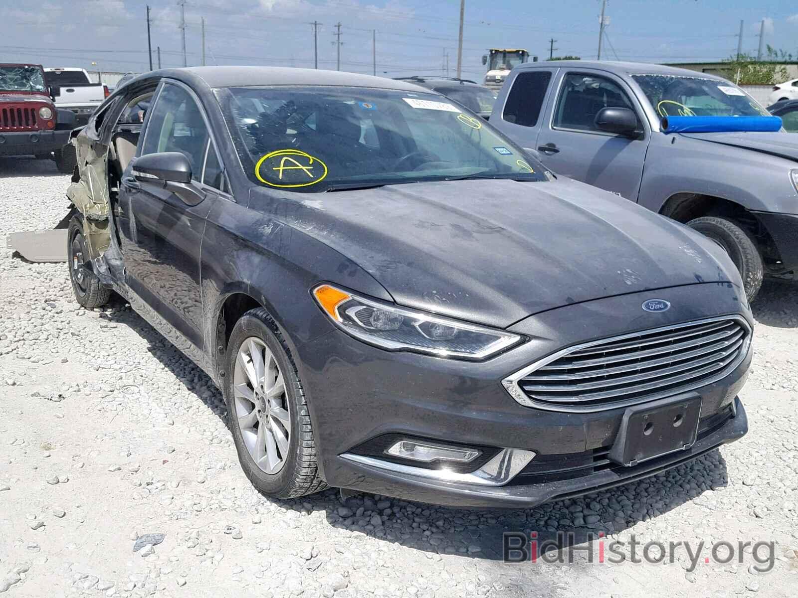 Photo 3FA6P0HD4HR113321 - FORD FUSION SE 2017