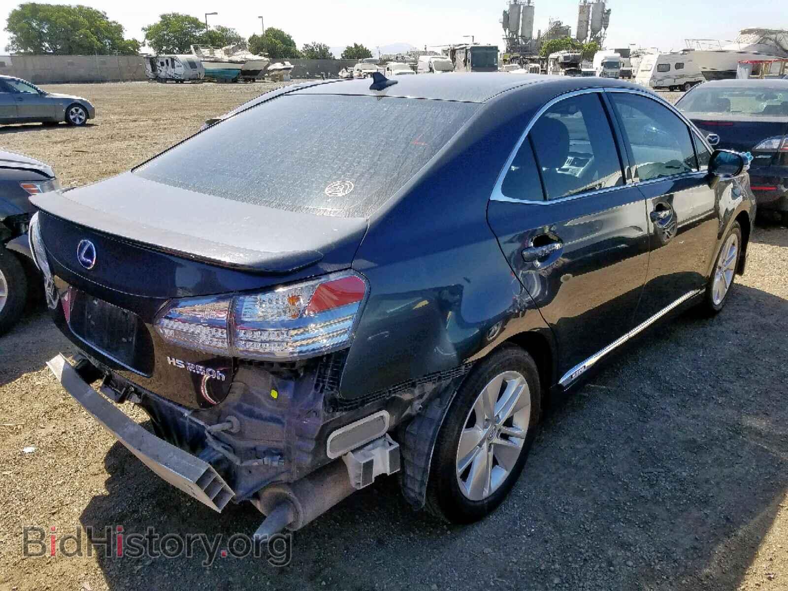 2011 LEXUS HS 250H - VIN: JTHBB1BA5B2046024 - Фото 4