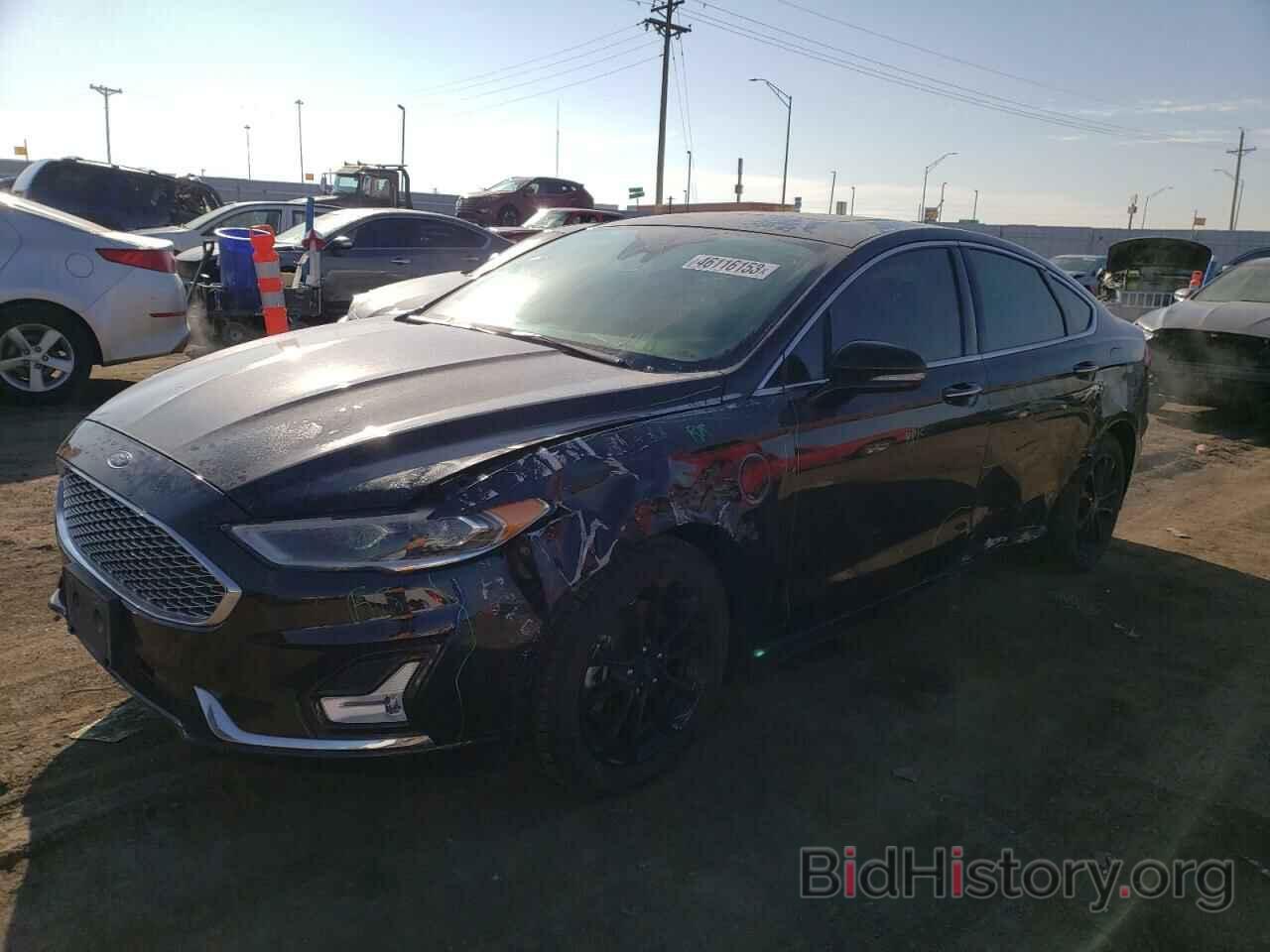 Фотография 3FA6P0SU9KR114108 - FORD FUSION 2019