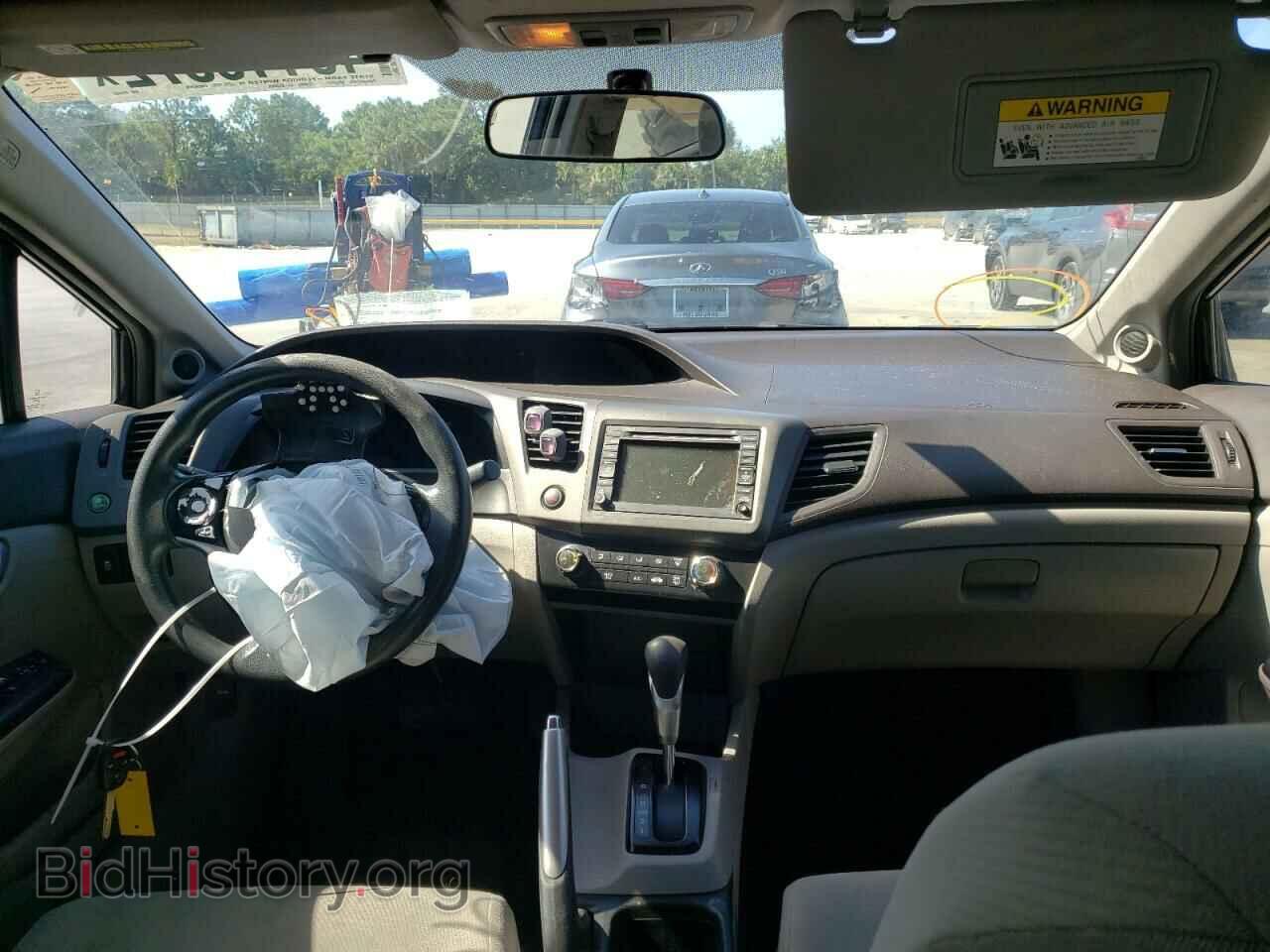 2012 HONDA CIVIC - VIN: 19XFB2F85CE035643 - Photo 9