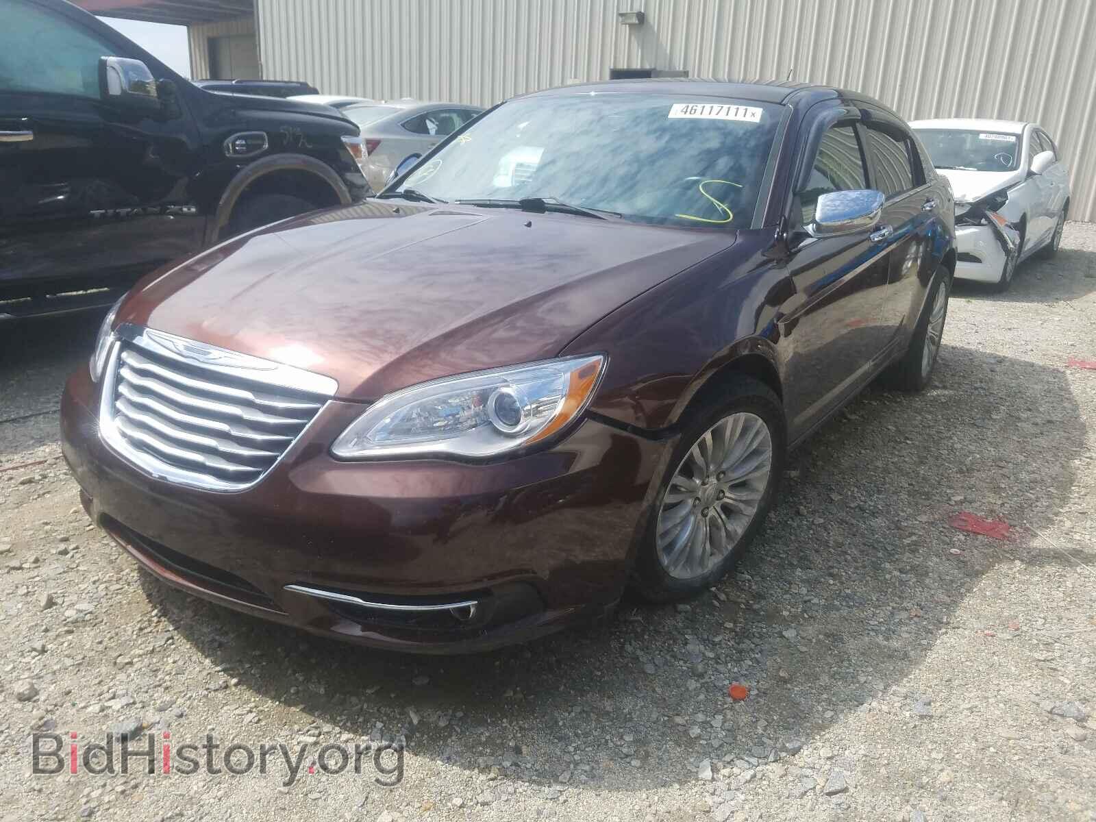2012 CHRYSLER 200 - VIN: 1C3CCBCB0CN308925 - Фото 2