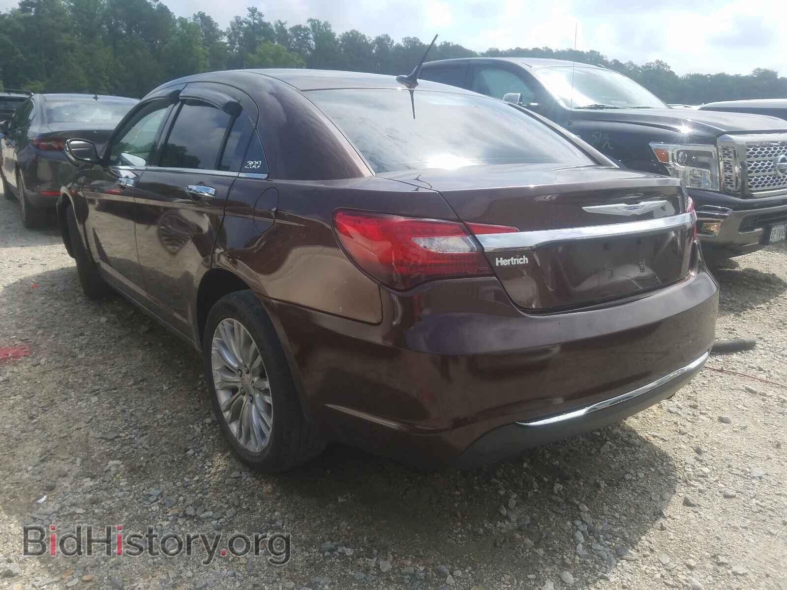 2012 CHRYSLER 200 - VIN: 1C3CCBCB0CN308925 - Фото 3