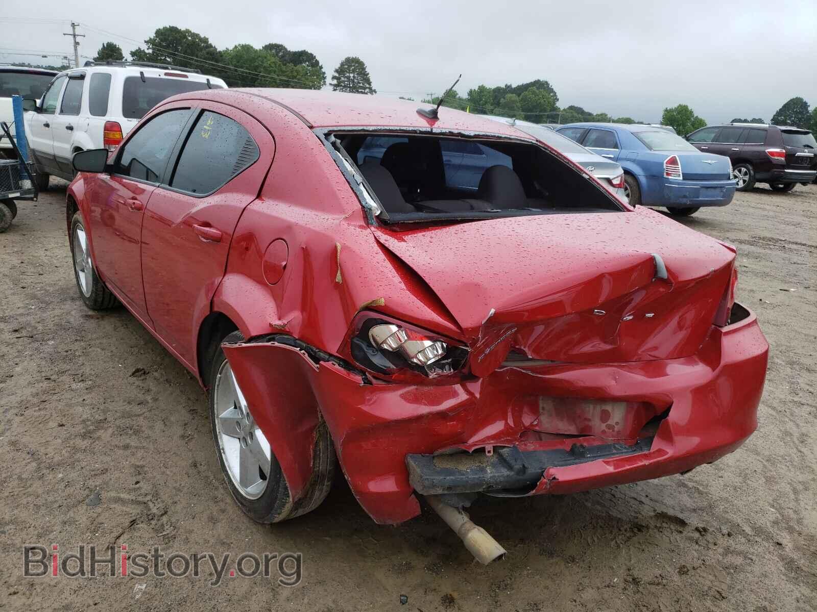 2013 DODGE AVENGER - VIN: 1C3CDZAG3DN760258 - Фото 3