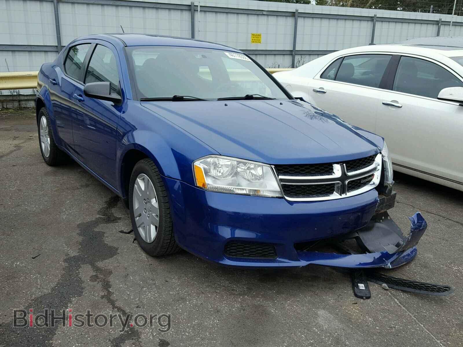 Photo 1C3CDZAB4EN215417 - DODGE AVENGER 2014