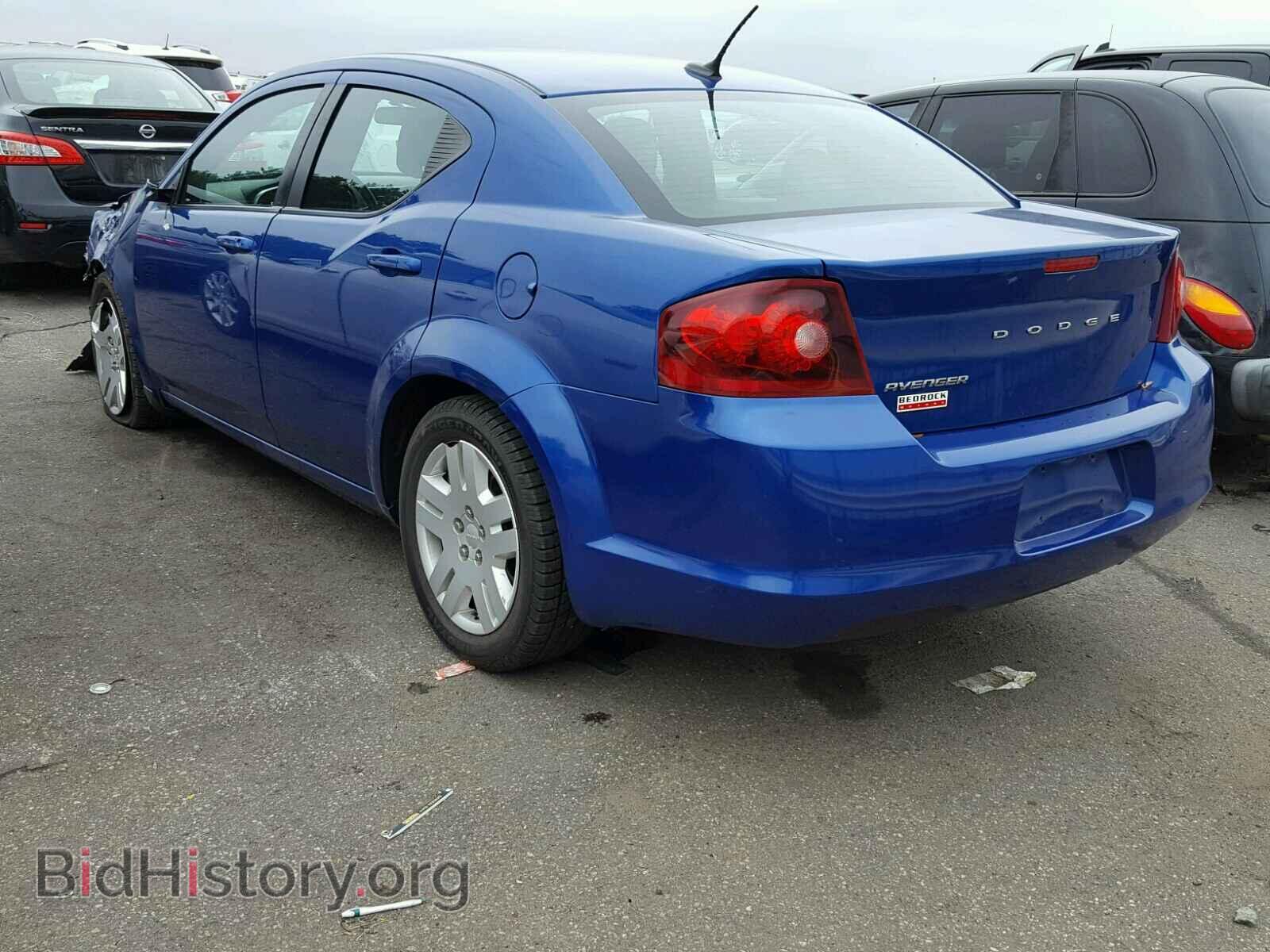2014 DODGE AVENGER - VIN: 1C3CDZAB4EN215417 - Фото 3