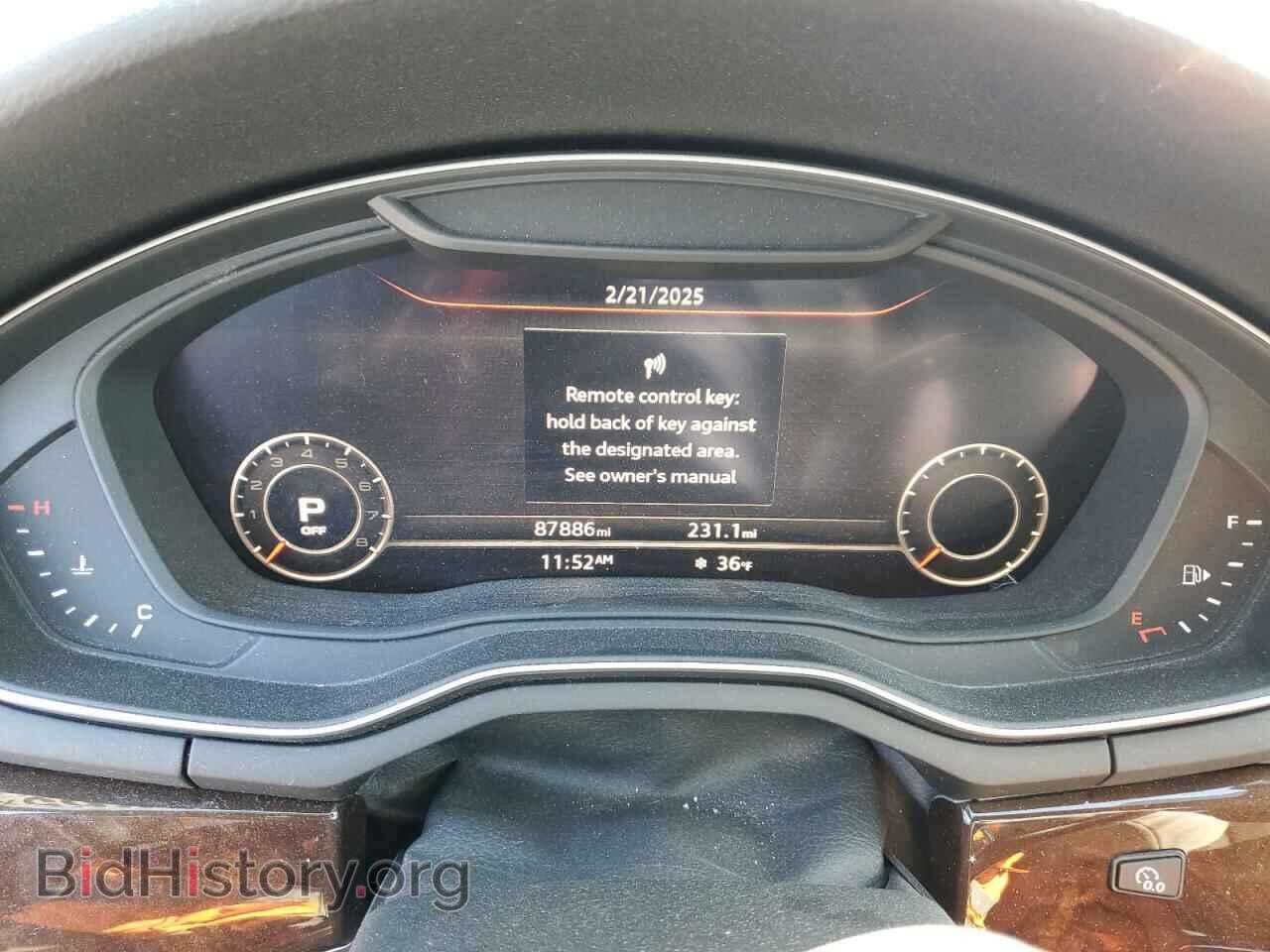2017 AUDI A4 - VIN: WA18NAF44HA172889 - Фото 9