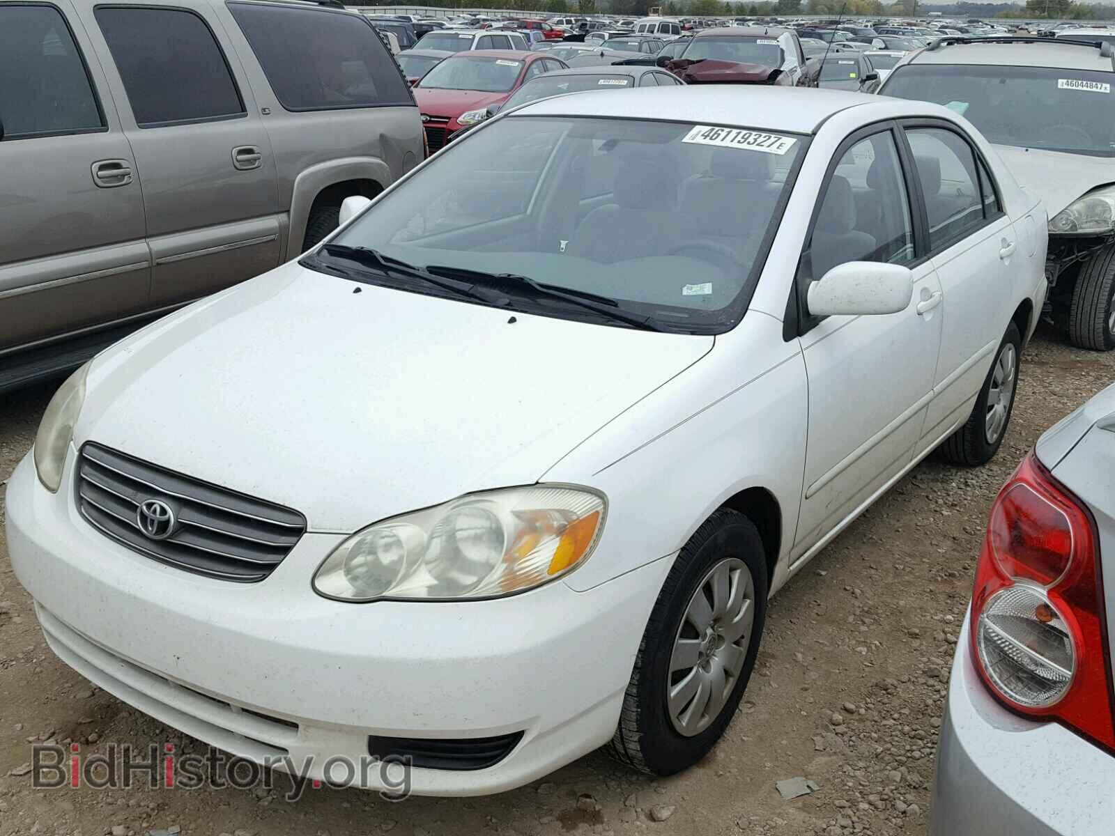 2003 TOYOTA COROLLA - VIN: 1NXBR32E83Z007750 - Фото 2