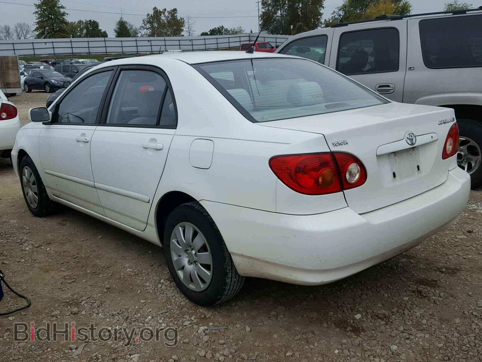 2003 TOYOTA COROLLA - VIN: 1NXBR32E83Z007750 - Фото 3