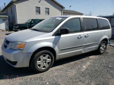 2010 Dodge CARAVAN SE, серебристый — VIN 2D4RN4DE2AR316449, Copart