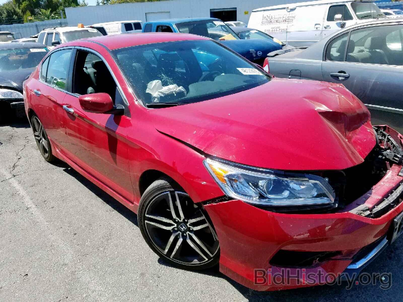 Photo 1HGCR2F17HA064204 - HONDA ACCORD SPO 2017