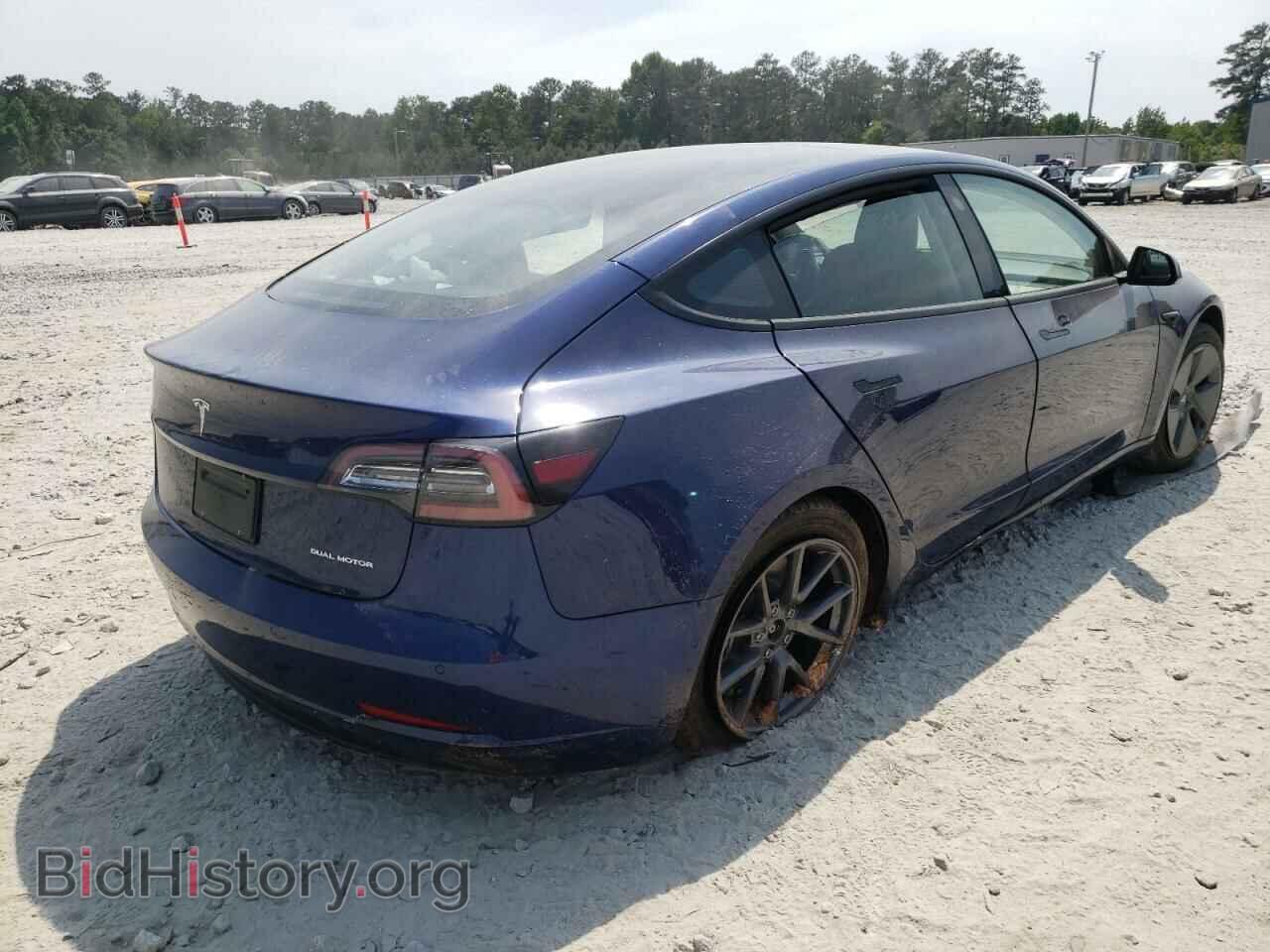 2022 TESLA MODEL 3 - VIN: 5YJ3E1EB7NF177135 - Фото 4