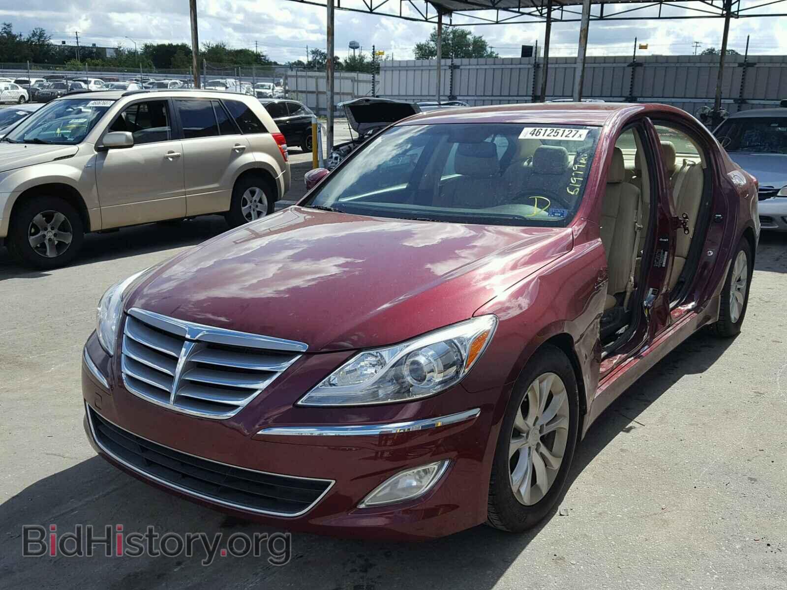 2012 HYUNDAI GENESIS - VIN: KMHGC4DD0CU196282 - Фото 2