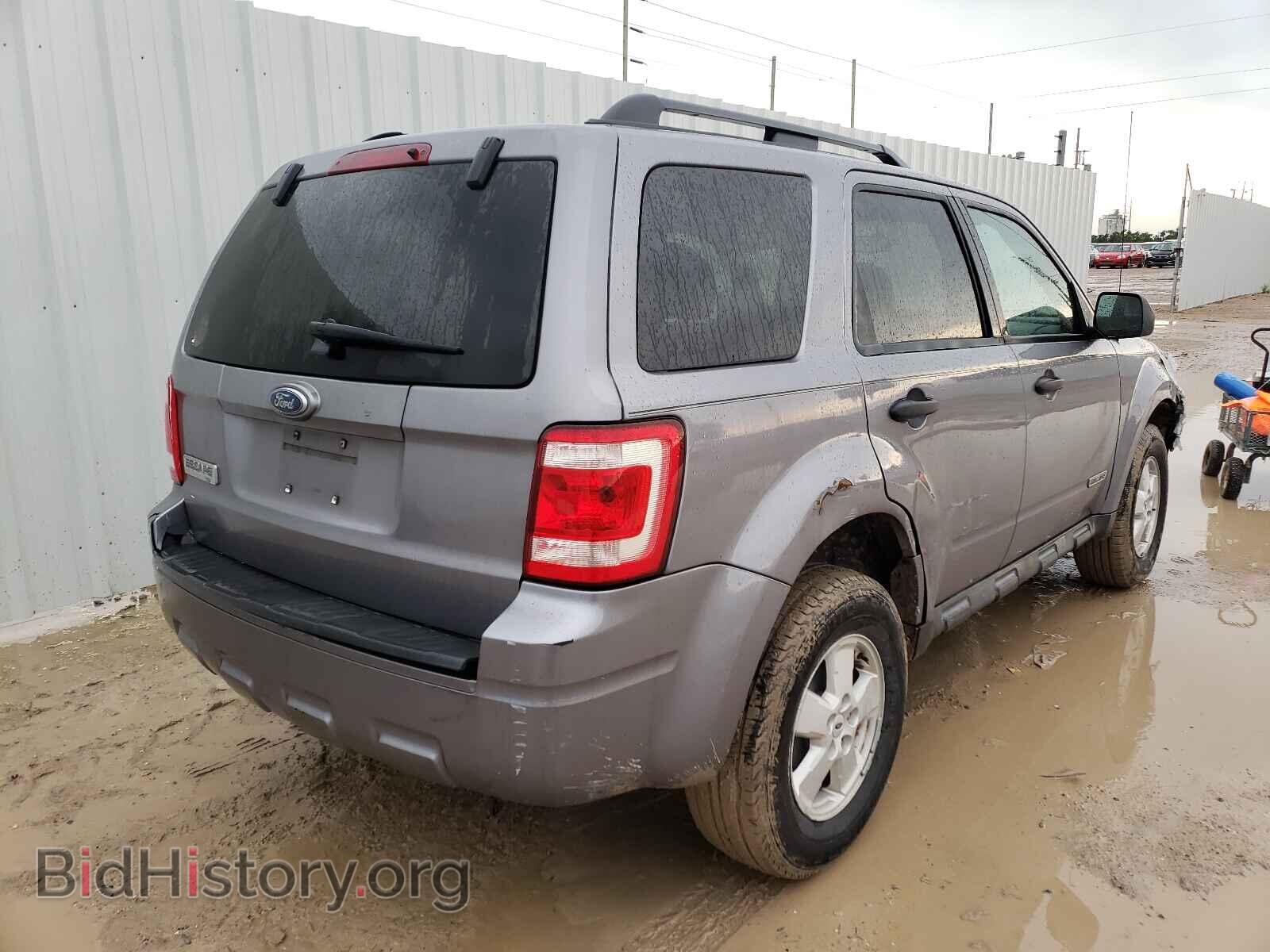 2008 FORD ESCAPE - VIN: 1FMCU03Z58KB03633 - Фото 4