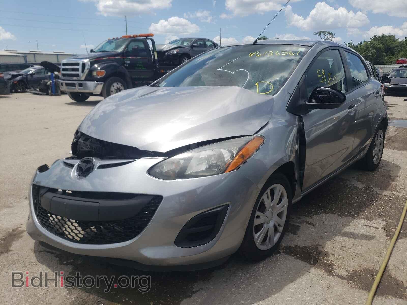 2014 MAZDA 2 - VIN: JM1DE1KY9E0182283 - Фото 2