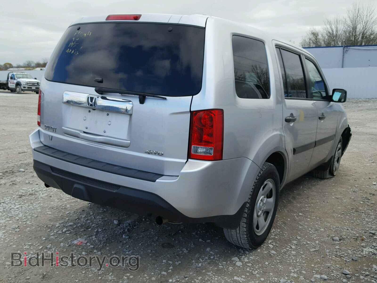 2013 HONDA PILOT - VIN: 5FNYF4H20DB057031 - Фото 4