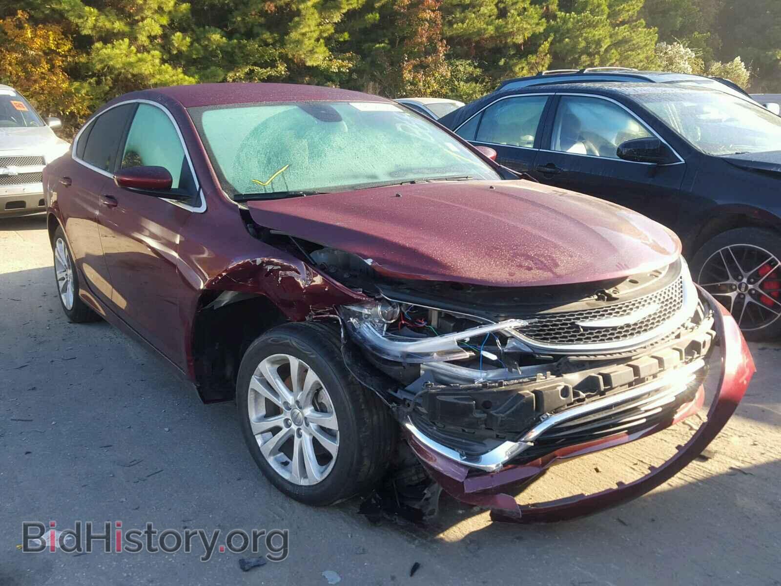 Фотография 1C3CCCAB4FN548024 - CHRYSLER 200 2015