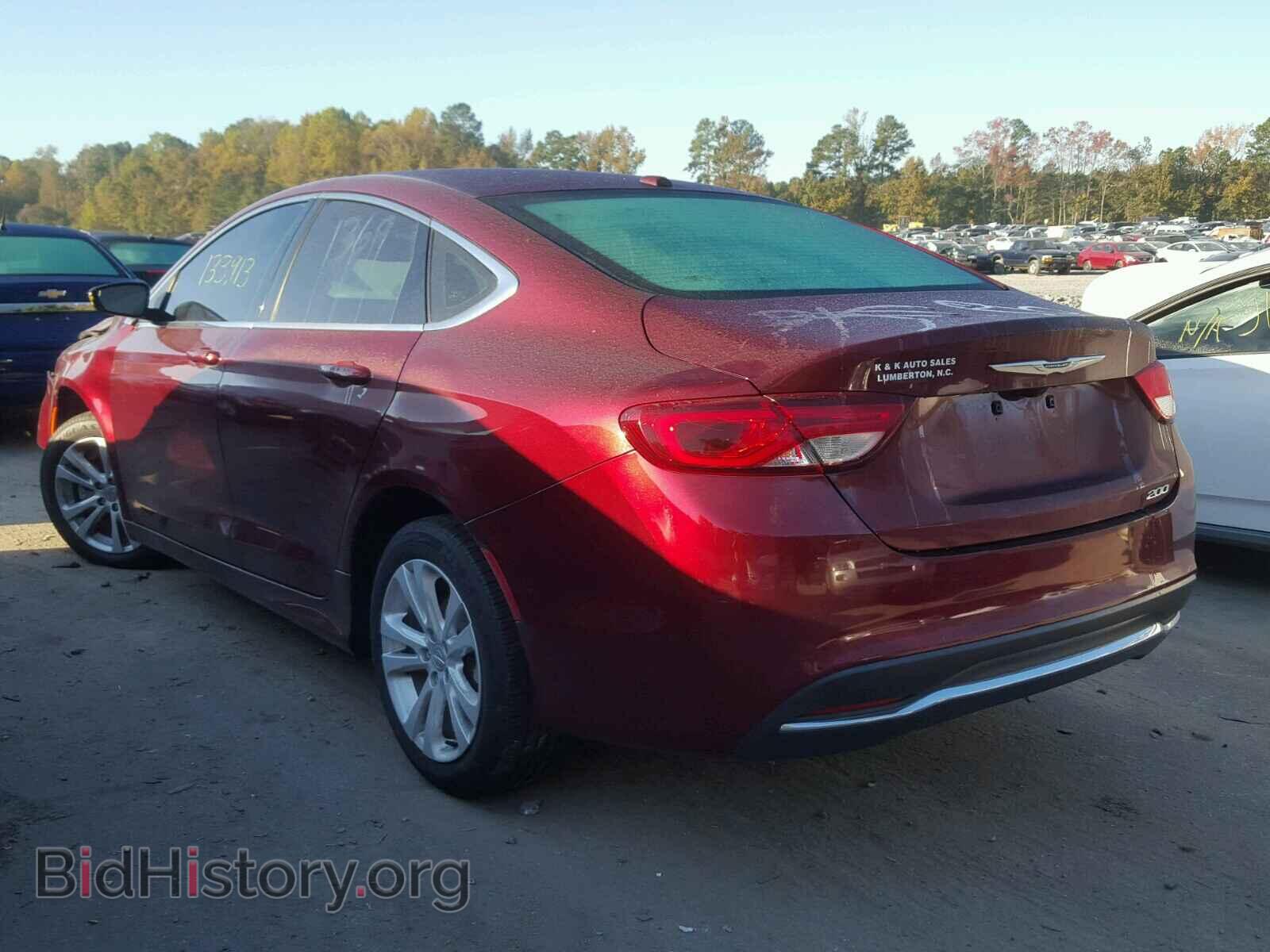 2015 CHRYSLER 200 - VIN: 1C3CCCAB4FN548024 - Фото 3