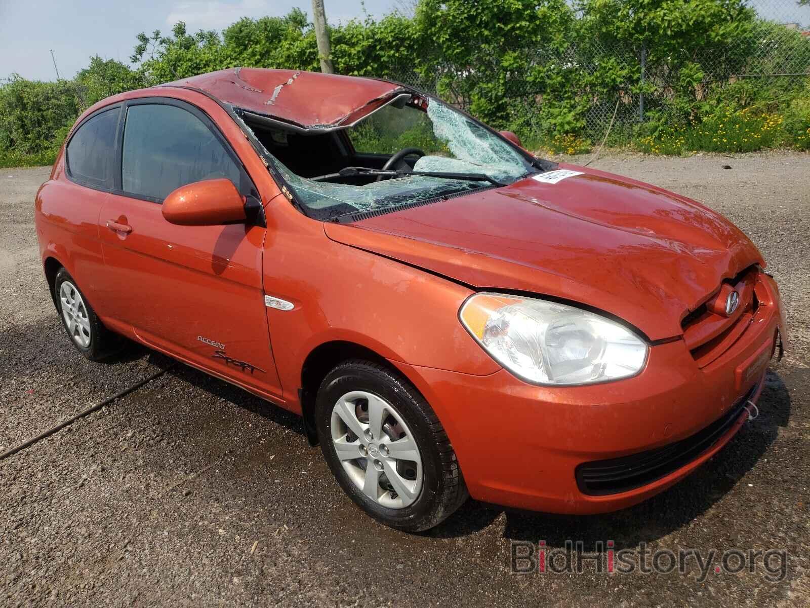 Photo KMHCN35C68U061131 - HYUNDAI ACCENT 2008