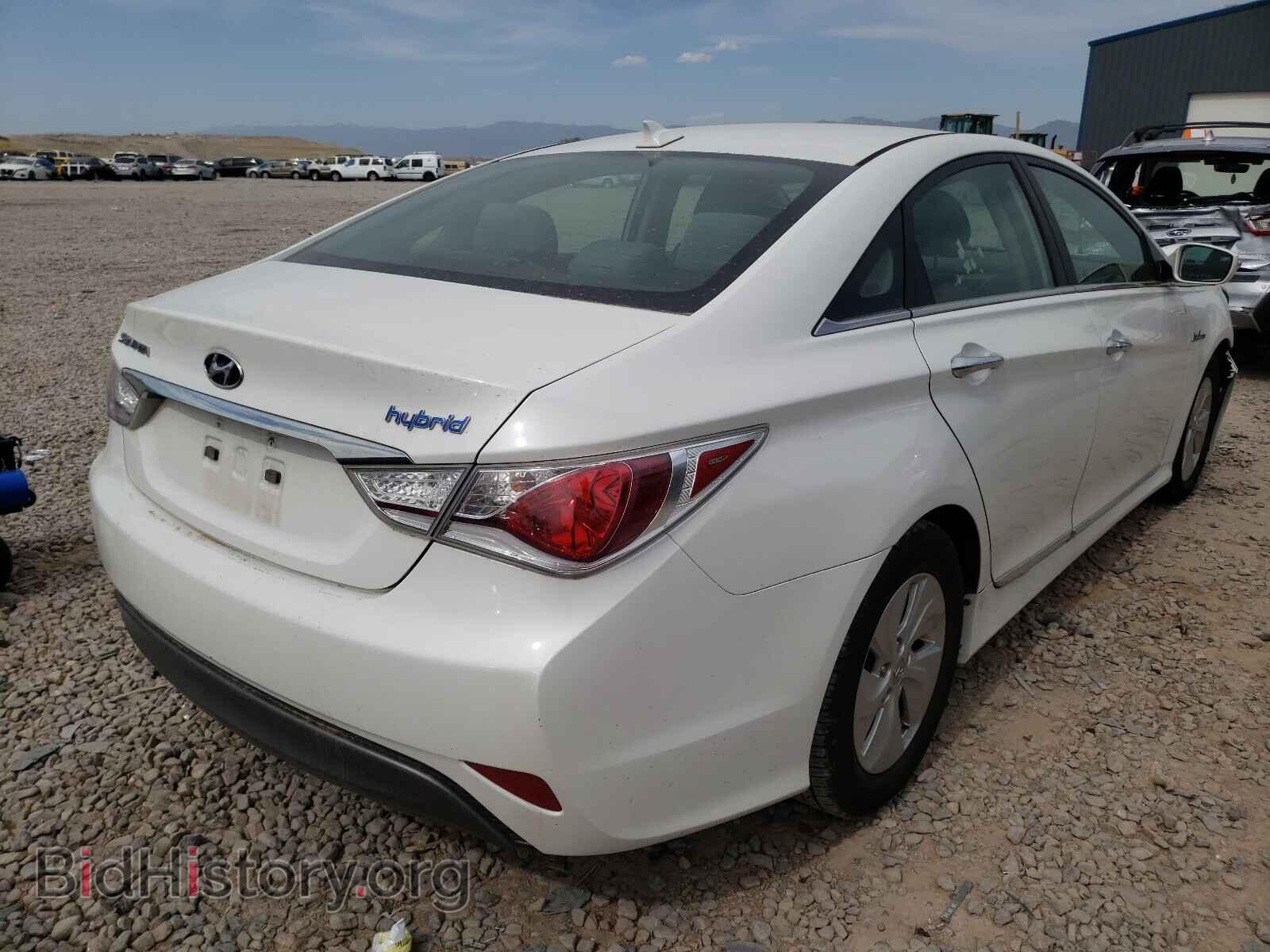 2013 HYUNDAI SONATA - VIN: KMHEC4A49DA096096 - Фото 4
