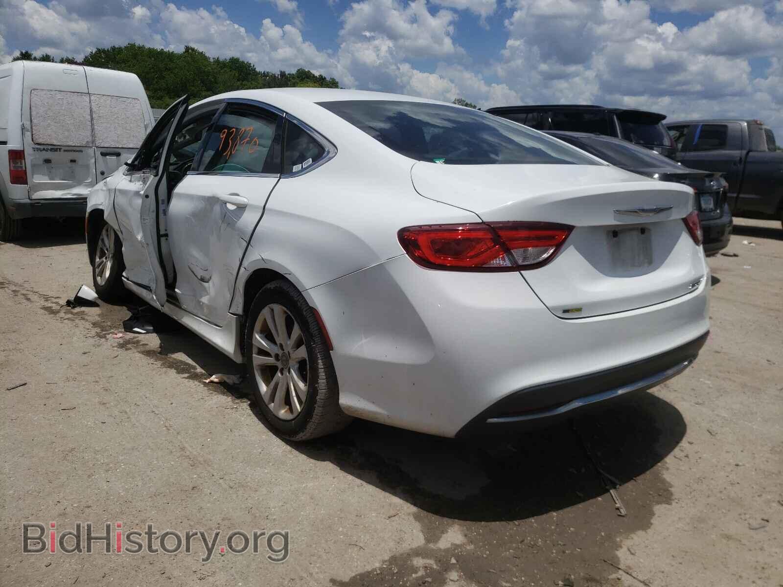 2015 CHRYSLER 200 - VIN: 1C3CCCAB2FN586755 - Фото 3