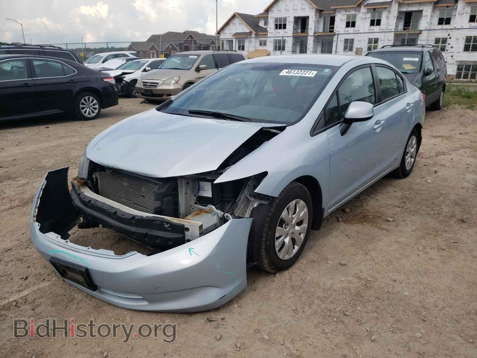 2012 HONDA CIVIC - VIN: 19XFB2F57CE028442 - Фото 2