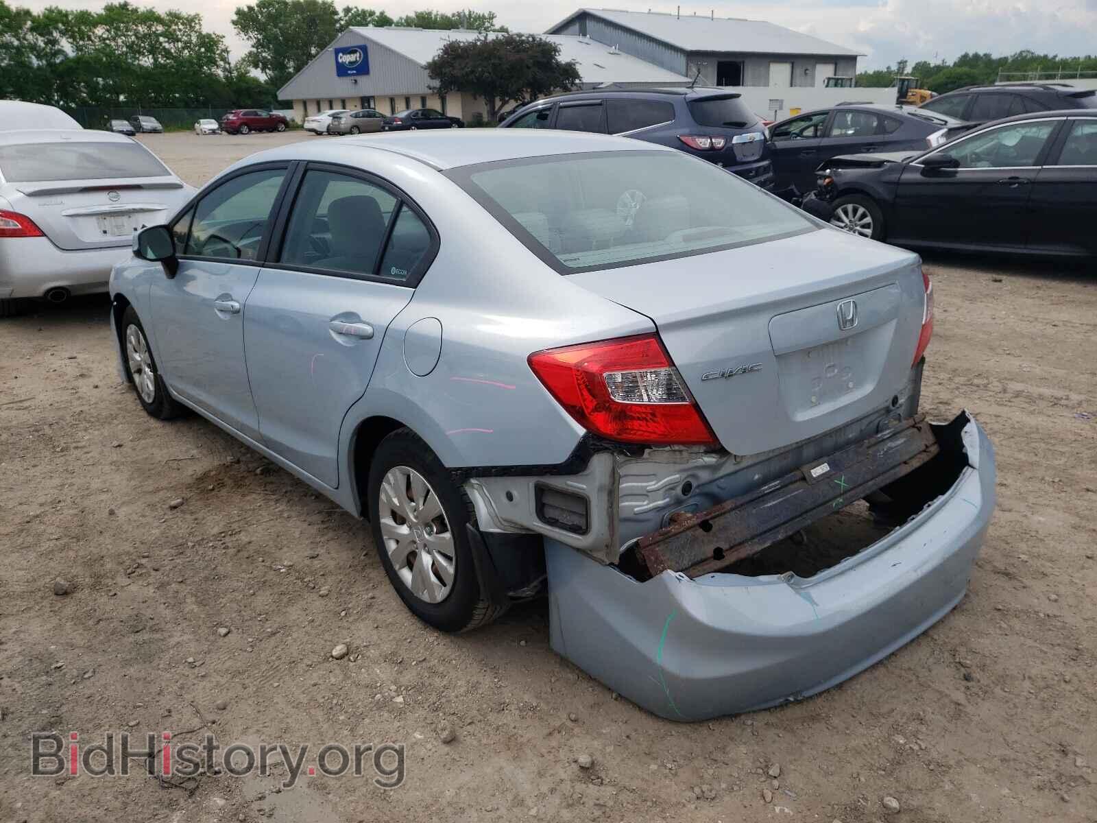 2012 HONDA CIVIC - VIN: 19XFB2F57CE028442 - Фото 3