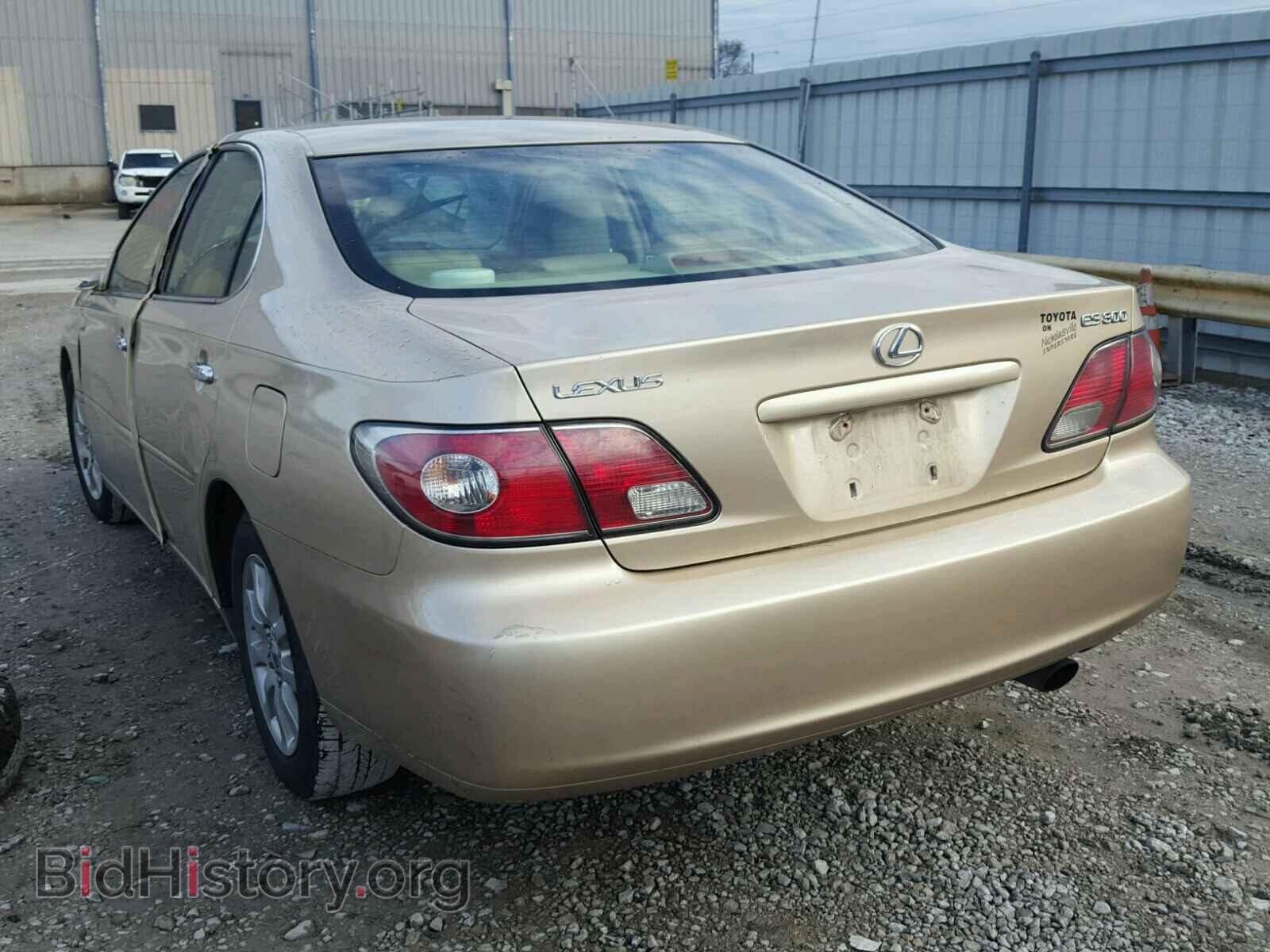 2003 LEXUS ES300 - VIN: JTHBF30G636020663 - Фото 3