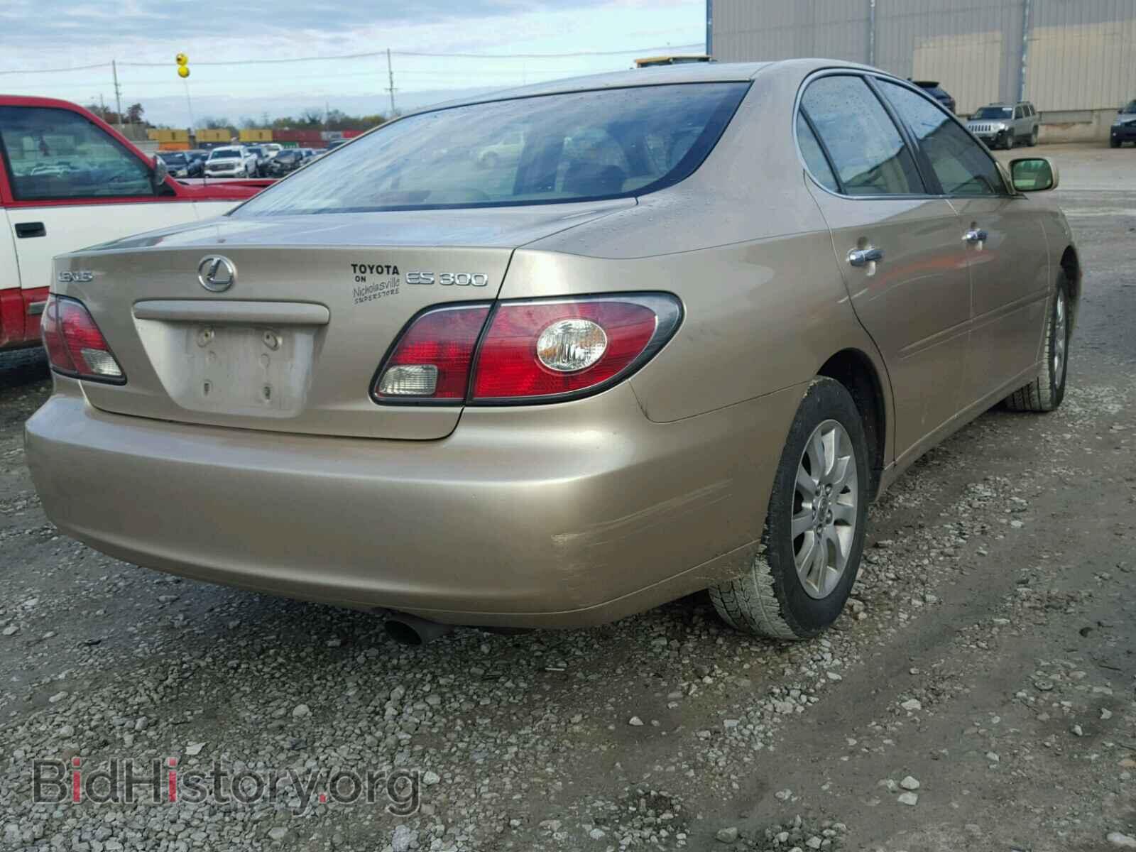 2003 LEXUS ES300 - VIN: JTHBF30G636020663 - Фото 4