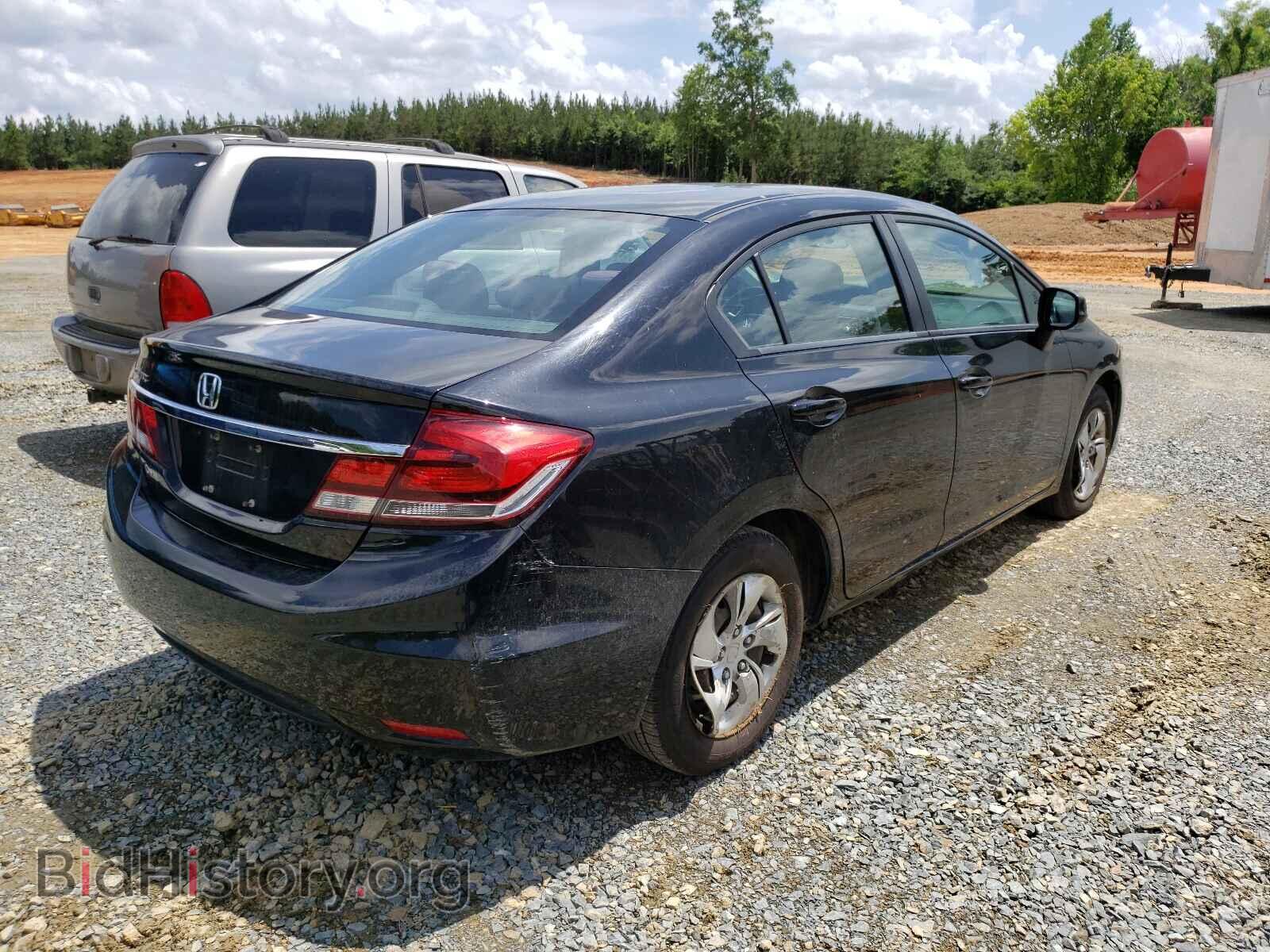 2013 HONDA CIVIC - VIN: 19XFB2F50DE019535 - Фото 4