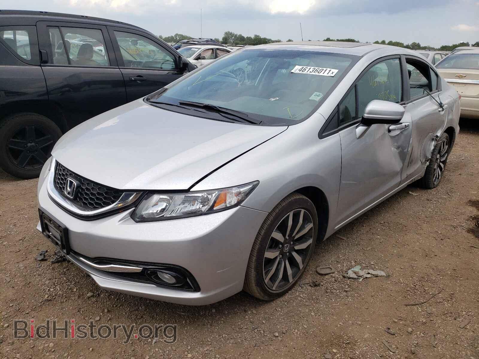 2015 HONDA CIVIC - VIN: 19XFB2F90FE080440 - Фото 2