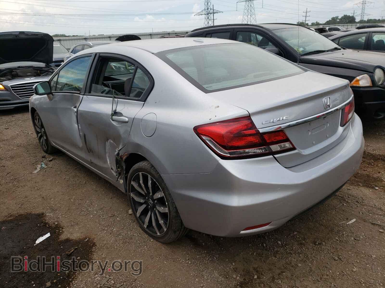 2015 HONDA CIVIC - VIN: 19XFB2F90FE080440 - Фото 3