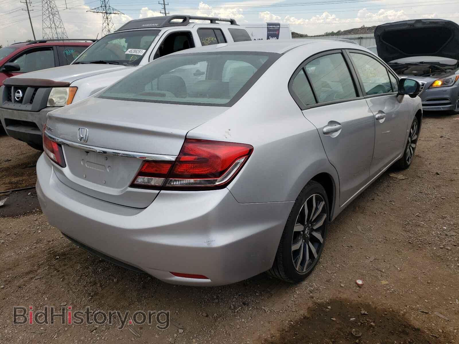 2015 HONDA CIVIC - VIN: 19XFB2F90FE080440 - Фото 4