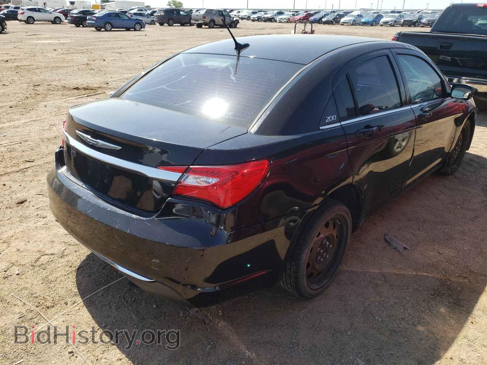 2013 CHRYSLER 200 - VIN: 1C3CCBAG3DN736312 - Фото 4