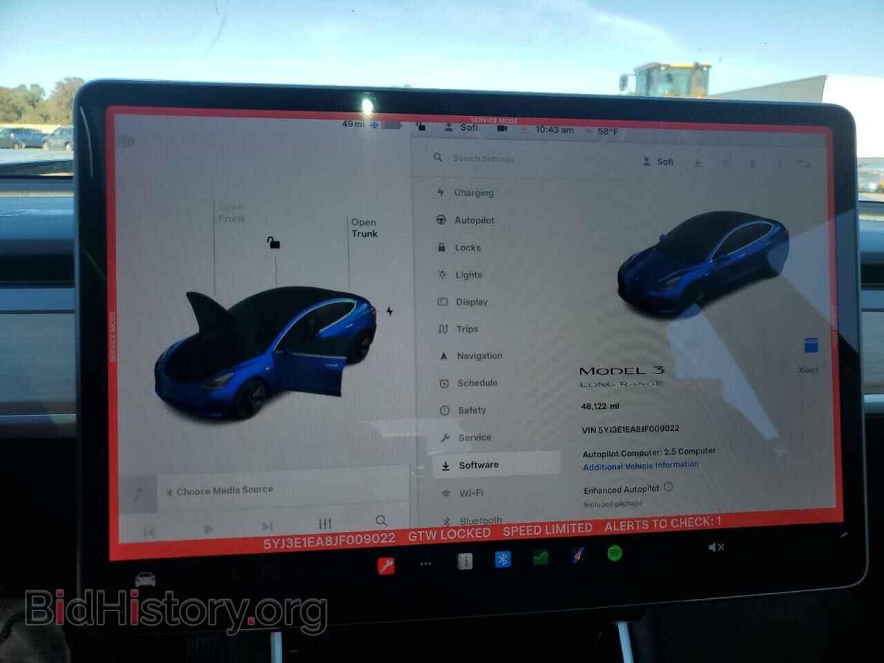 2018 TESLA MODEL 3 - VIN: 5YJ3E1EA8JF009022 - Photo 9