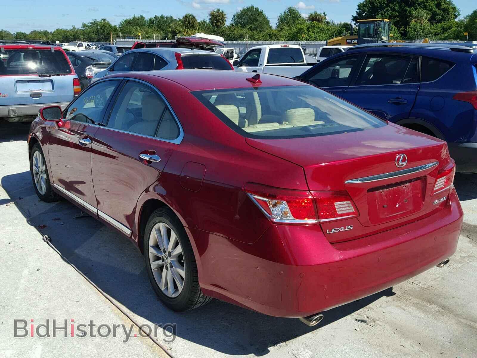 2010 LEXUS ES 350 - VIN: JTHBK1EG2A2389176 - Фото 3