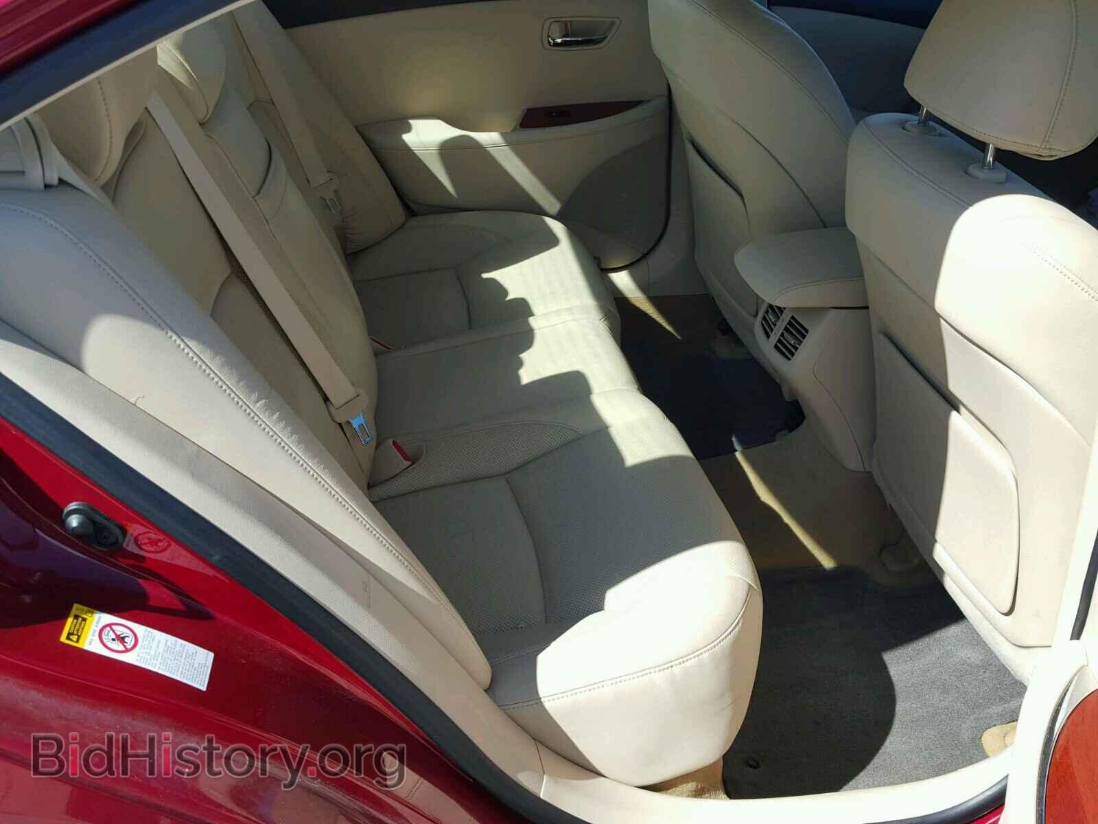 2010 LEXUS ES 350 - VIN: JTHBK1EG2A2389176 - Фото 6