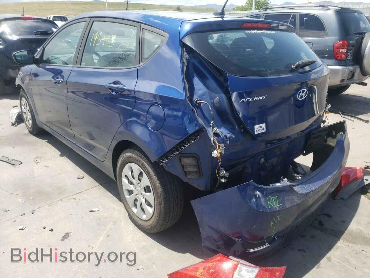 2017 HYUNDAI ACCENT - VIN: KMHCT5AE3HU335247 - Фото 3